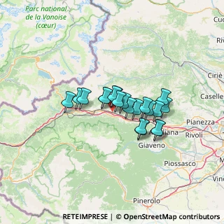 Mappa SS25 km 40.972, 10050 Bruzolo TO, Italia (8.971)