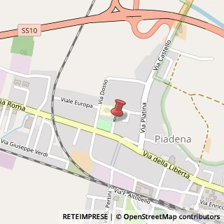 Mappa Via Giuseppe Mazzini, 12, 26034 Piadena, Cremona (Lombardia)