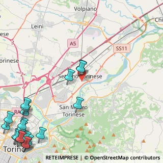 Mappa Via C. Colombatto, 10036 Settimo Torinese TO, Italia (7.469)