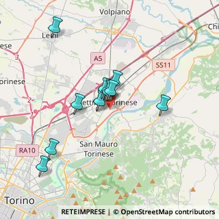 Mappa Via C. Colombatto, 10036 Settimo Torinese TO, Italia (2.8675)