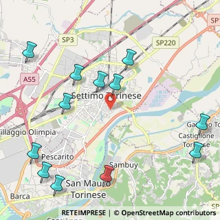 Mappa Via C. Colombatto, 10036 Settimo Torinese TO, Italia (2.73083)