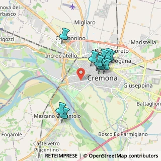 Mappa Via Oglio, 26100 Cremona CR, Italia (1.52818)