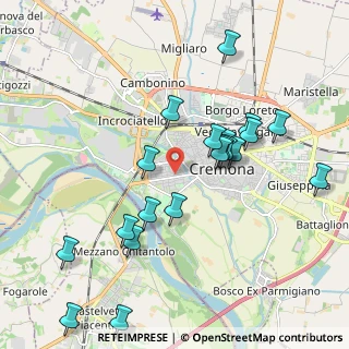 Mappa Via Oglio, 26100 Cremona CR, Italia (2.0835)