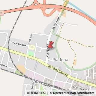 Mappa Via Platina, 44, 26034 Piadena, Cremona (Lombardia)