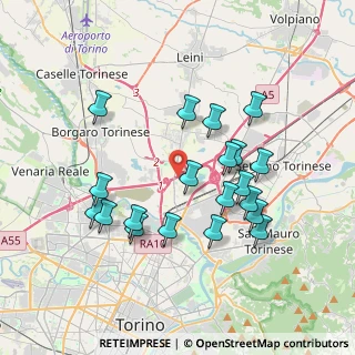 Mappa Tangenziale Nord di Torino, 10071 Torino TO, Italia (3.5845)