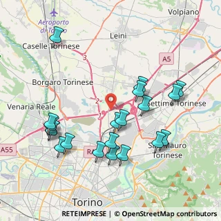 Mappa Tangenziale Nord di Torino, 10071 Torino TO, Italia (4.261)