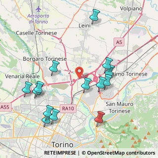 Mappa Tangenziale Nord di Torino, 10071 Torino TO, Italia (4.47786)