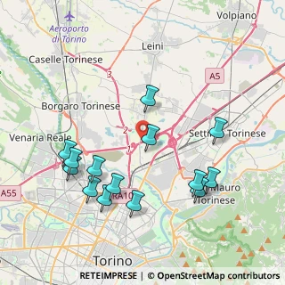 Mappa Tangenziale Nord di Torino, 10071 Torino TO, Italia (4.21214)