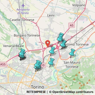 Mappa Tangenziale Nord di Torino, 10071 Torino TO, Italia (4.05533)