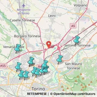 Mappa Tangenziale Nord di Torino, 10071 Torino TO, Italia (5.41308)