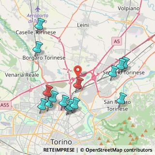 Mappa Tangenziale Nord di Torino, 10071 Torino TO, Italia (4.60467)