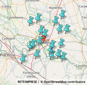 Mappa Via Eugenio Beltrami, 26100 Cremona CR, Italia (12.64105)
