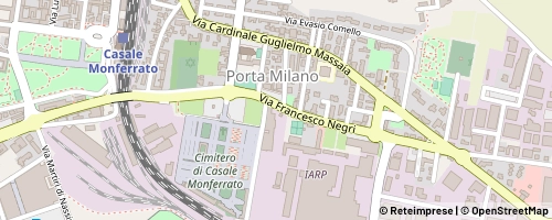 Mappa Casale Monferrato