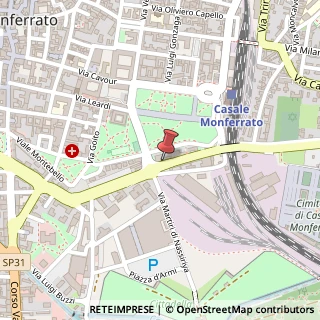Mappa Strada Cavalcavia, 2, 15033 Casale Monferrato, Alessandria (Piemonte)