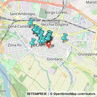 Mappa Via 11 Febbraio, 26100 Cremona CR, Italia (0.58)