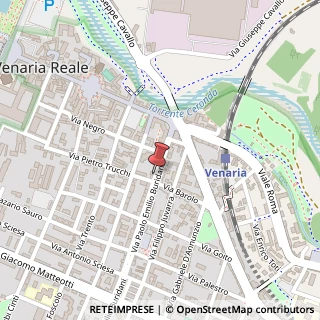 Mappa Viale Buridani, 10, 10078 Venaria Reale, Torino (Piemonte)