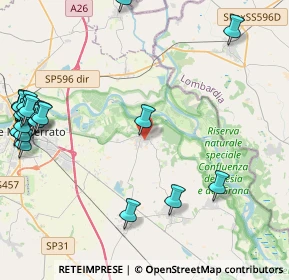 Mappa 15040 Frassineto Po AL, Italia (6.0545)