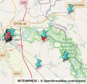 Mappa 15040 Frassineto Po AL, Italia (6.0895)