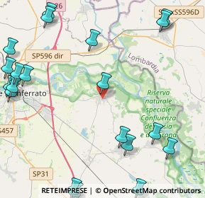 Mappa 15040 Frassineto Po AL, Italia (6.326)