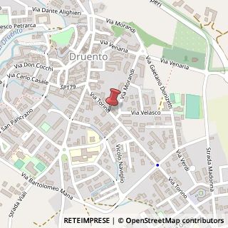 Mappa Via Antonio Meucci, 13, 10040 Druento, Torino (Piemonte)