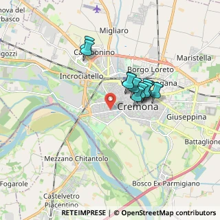 Mappa Viale Po, 26100 Cremona CR, Italia (1.33545)