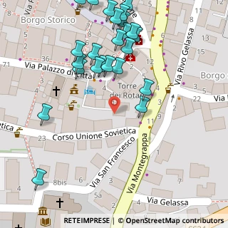 Mappa Via Norberto Rosa, 10059 Susa TO, Italia (0.07692)