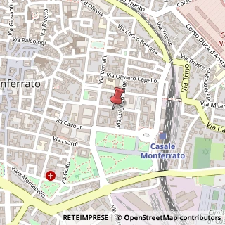 Mappa Via Solferino, 21, 15033 Casale Monferrato, Alessandria (Piemonte)