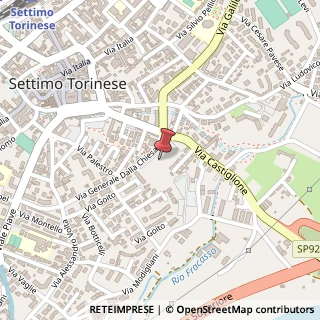 Mappa 10036 Settimo Torinese TO, Italia, 10036 Settimo Torinese, Torino (Piemonte)