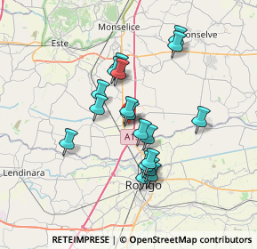 Mappa Via Marconi G., 35048 Stanghella PD, Italia (5.89278)