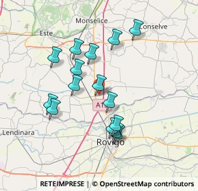 Mappa Via Marconi G., 35048 Stanghella PD, Italia (6.55133)