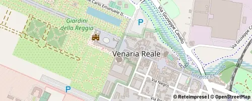 Mappa Venaria Reale