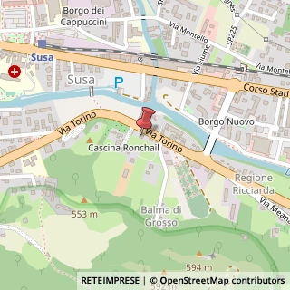Mappa Via Meana, 8, 10059 Susa, Torino (Piemonte)