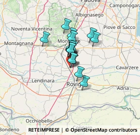 Mappa Stanghella, 35048 Stanghella PD, Italia (7.91938)