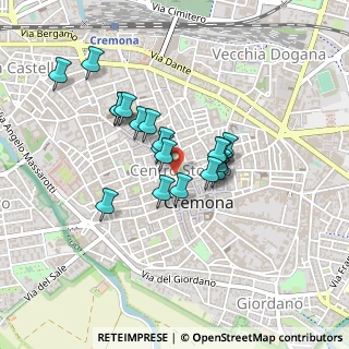 Mappa Piazza Roma, 26100 Cremona CR, Italia (0.339)