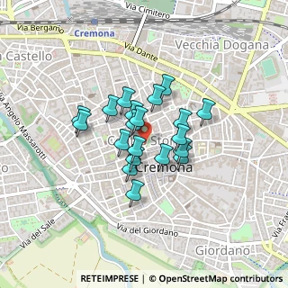 Mappa Piazza Roma, 26100 Cremona CR, Italia (0.291)