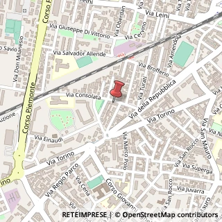 Mappa Via Consolata, 9, 10036 Settimo Torinese, Torino (Piemonte)