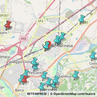 Mappa Via Enrico Fermi, 10036 Settimo Torinese TO, Italia (2.82)