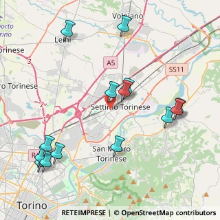Mappa Via Enrico Fermi, 10036 Settimo Torinese TO, Italia (4.85714)