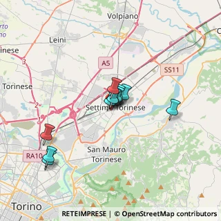 Mappa Via Giotto, 10036 Settimo Torinese TO, Italia (2.47091)