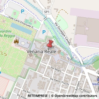 Mappa Via Boglione, 1, 10078 Venaria Reale, Torino (Piemonte)