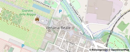 Mappa Venaria Reale