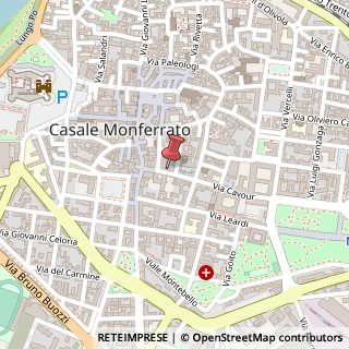 Mappa Via Camillo Benso Cavour, 18, 15033 Casale Monferrato, Alessandria (Piemonte)