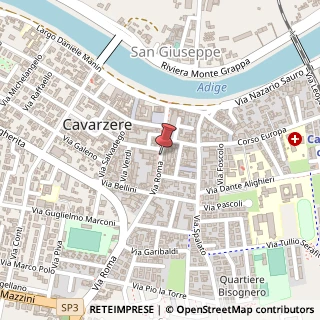 Mappa Via Roma,  19, 30014 Cavarzere, Venezia (Veneto)