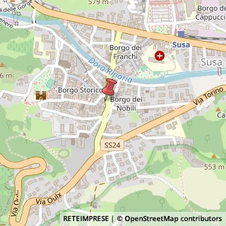 Mappa Piazza Trento, 11, 10059 Susa, Torino (Piemonte)