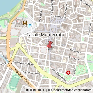 Mappa Piazza San Francesco d'Assisi, 27, 15033 Casale Monferrato, Alessandria (Piemonte)