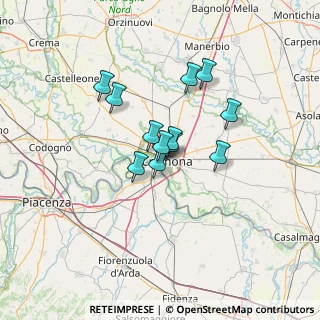 Mappa Via Trebbia, 26100 Cremona CR, Italia (9.30167)