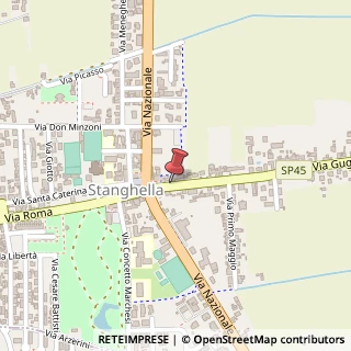 Mappa Via G. Marconi, 7, 35048 Stanghella, Padova (Veneto)
