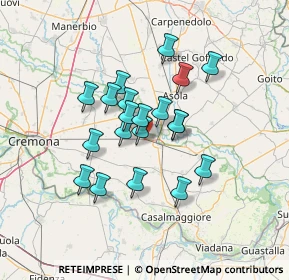 Mappa Strada Provinciale, 26034 Pontirolo Capredoni CR, Italia (10.6245)