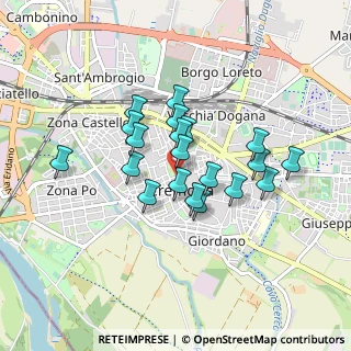 Mappa Via Domenico Bordigallo, 26100 Cremona CR, Italia (0.6835)