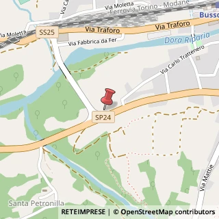 Mappa Via Carlo Trattenero, 60, 10053 Bussoleno, Torino (Piemonte)